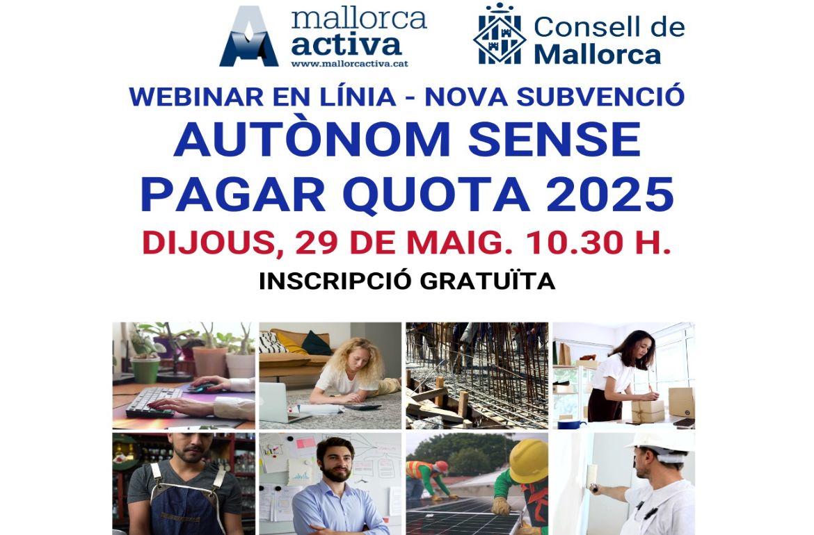 Portada Autònom sense pagar quota 2025