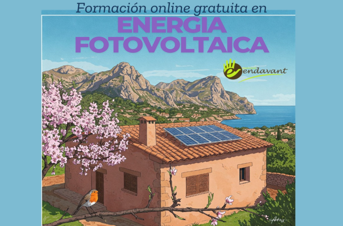 Portada Formació gratïta en energia solar