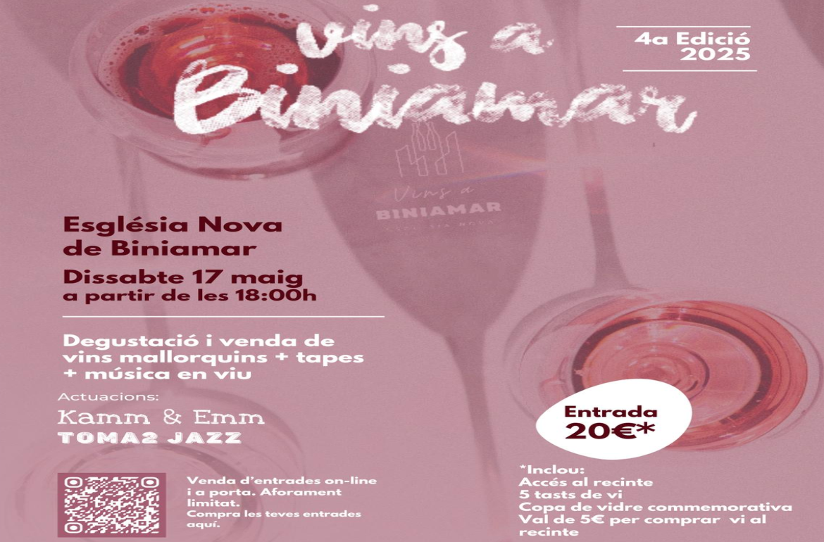 Portada Vins a Biniamar 2025