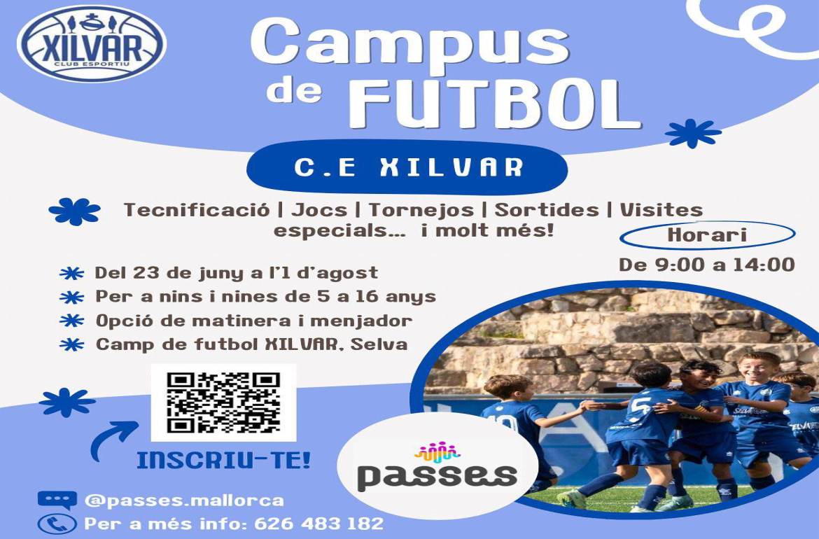 Portada Campus futbol C.E. Xilvar