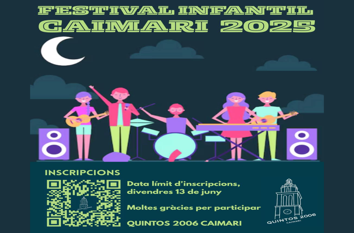 Portada Festival Infantil Caimari 2025