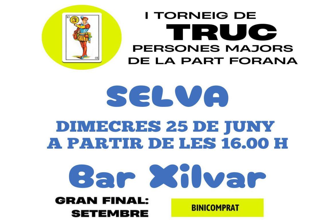 Portada I Torneig de truc