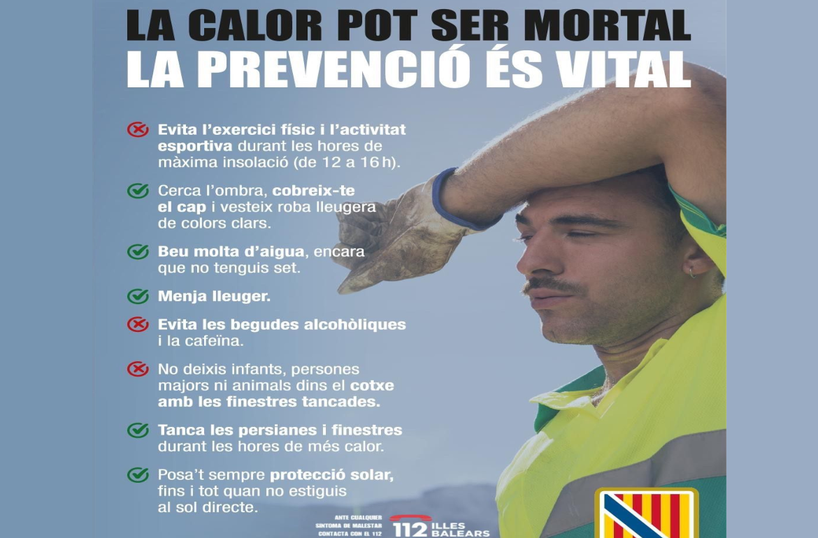 Portada La calor pot ser mortal, la prevenció és vital