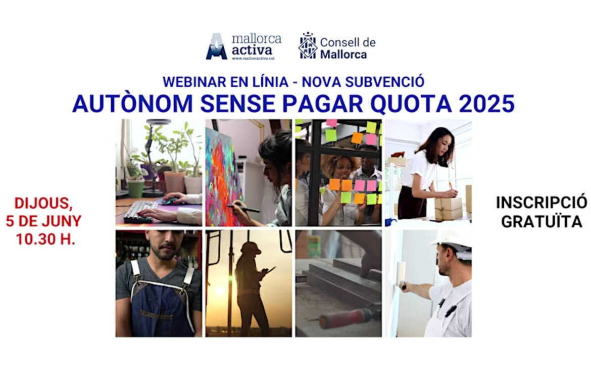 Portada Sessió informativa gratuïta sobre la nova subvenció #QuotaZero per a autònoms