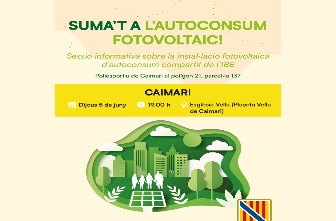 Portada Suma't a l'autoconsum fotovoltaic!