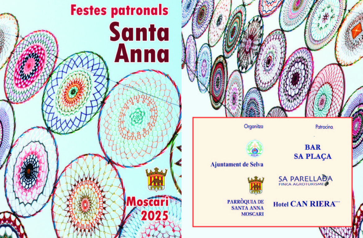 Portada Festes Patronals Santa Anna Moscari