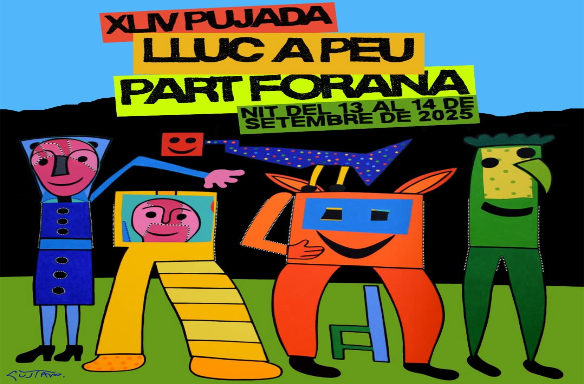 Portada XLIV Pujada a Lluc a Peu de la Part Forana 2025