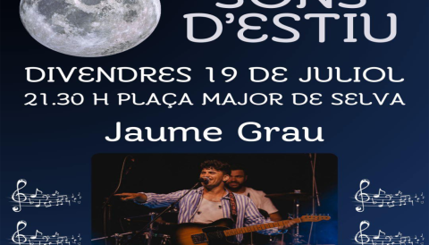 Portada Sons d'estiu - Jaume Grau