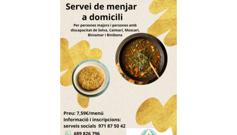 Portada Servei de menjar a domicili