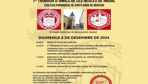 Portada 7ª Trobada d'amics de les Neules de Nadal