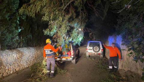 Portada Agraïment per la feina realitzada per l'Agrupació de Voluntaris de Protecció Civil del Municipi de Selva