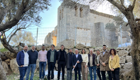 Portada L'Ajuntament de Selva adquireix el jaciment arqueològic del puig de crist rei
