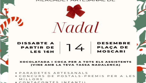 Portada Mercadet artesanal de Nadal a Moscari