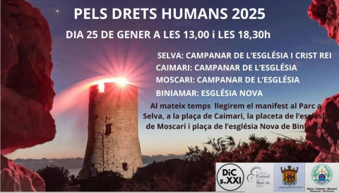 Portada Encesa pels drets humans 2025