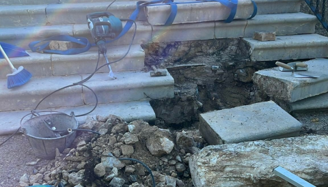 Portada Manteniment i millores a l'accés del Cementeri Municipal