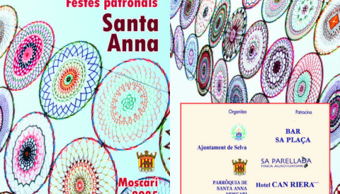 Portada Festes Patronals Santa Anna Moscari