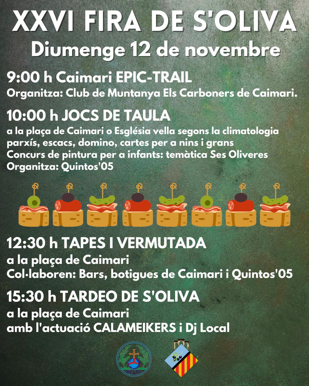 12 de novembre - XXVI Fira de s'Oliva de Caimari
