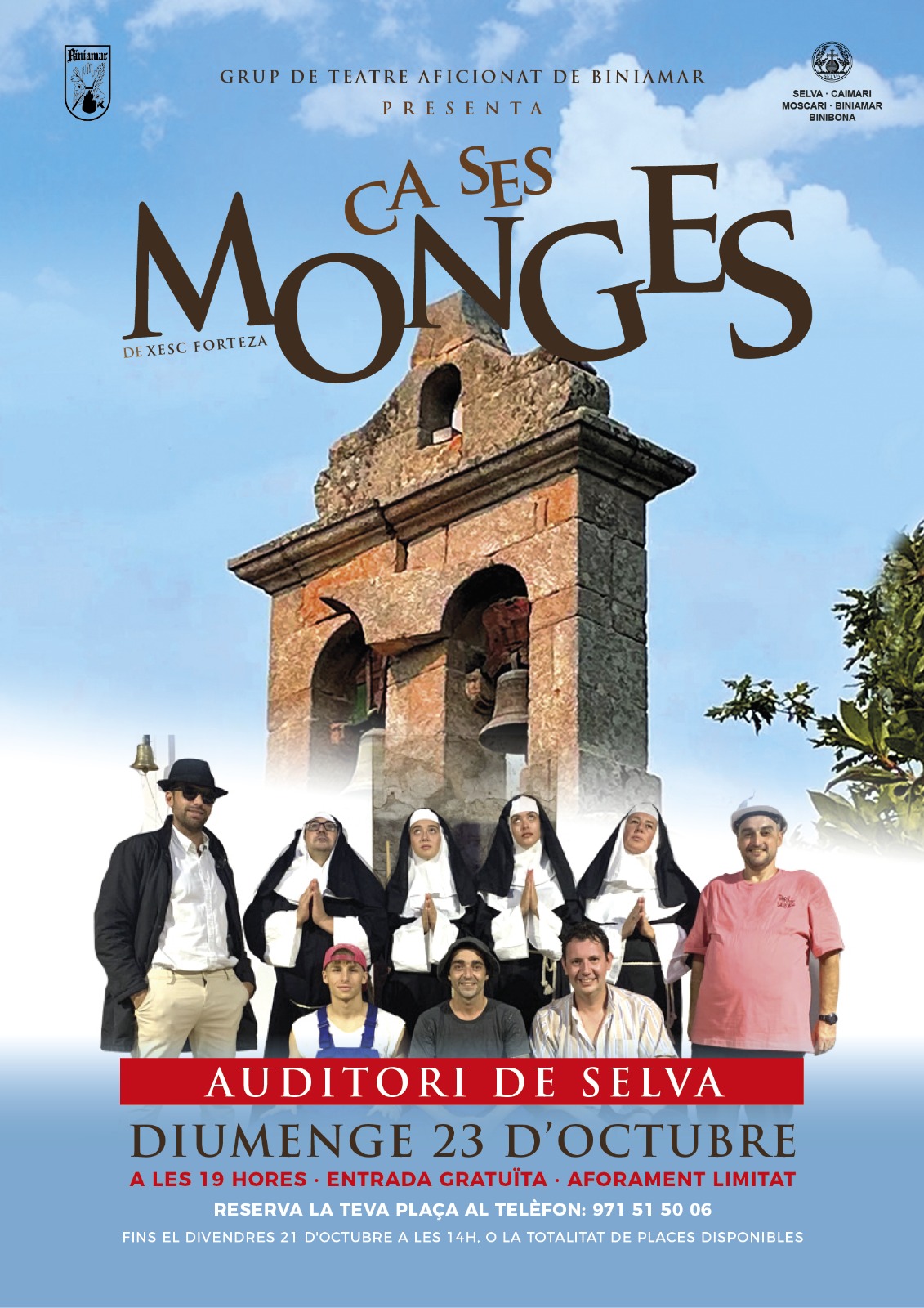 Grup de Teatre de Biniamar CA SES MONGES