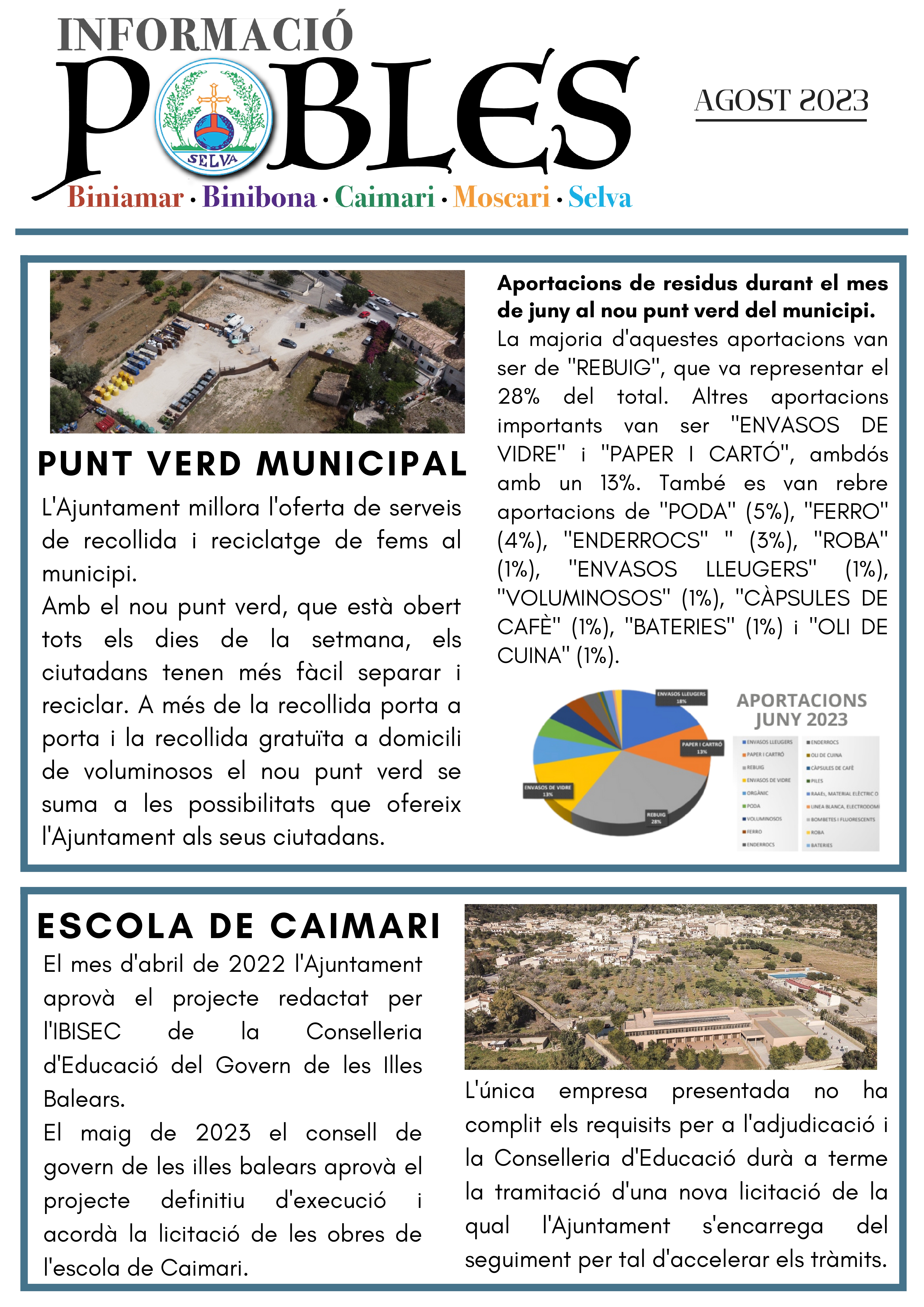 Portada Revista pobles - Agost 2023 PDF