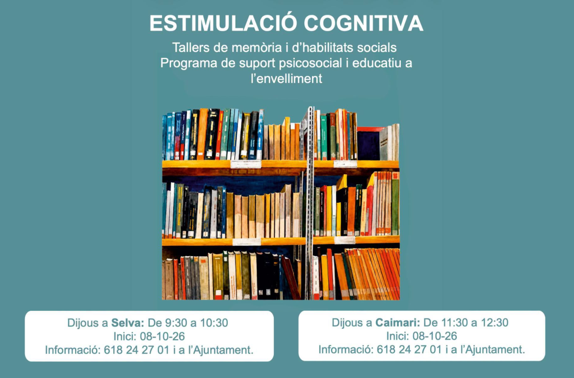 Portada Estimulació cognitiva