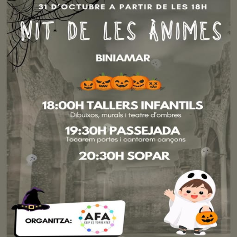 Portada Nit de les ànimes - Biniamar 2026