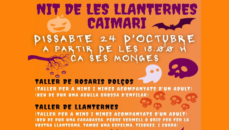 Portada Nit de les llanternes - Caimari