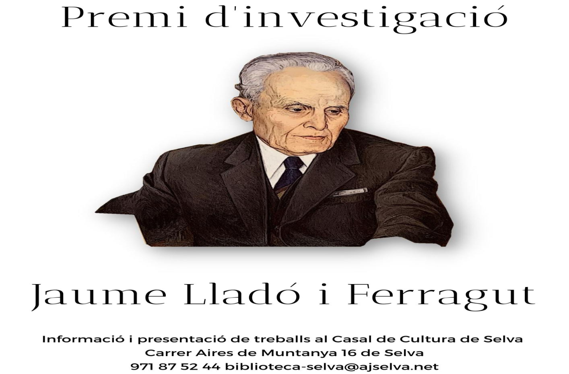 Portada Premi d'investigació Jaume Lladó i Ferragut 2023
