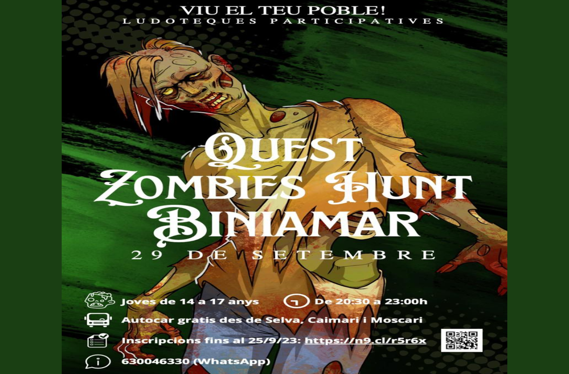 Portada Quest Zombies Hunt Biniamar