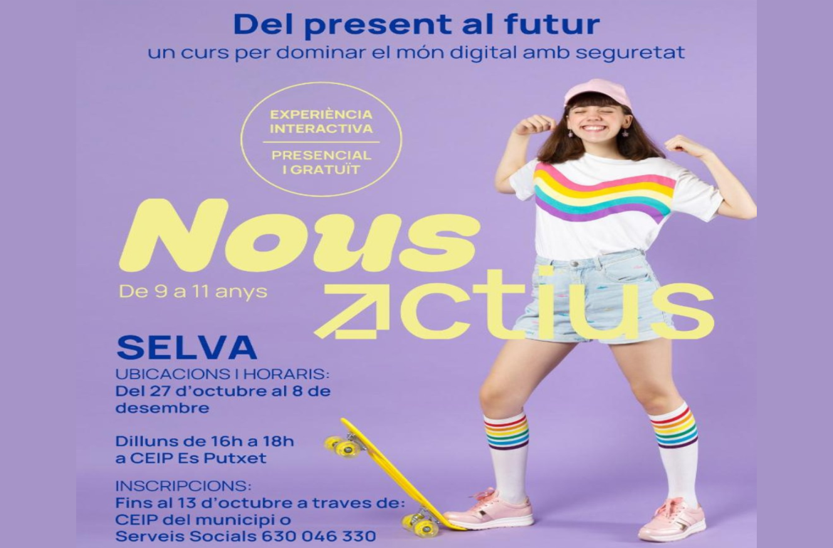 Portada Nous actius de 9 a 11 anys