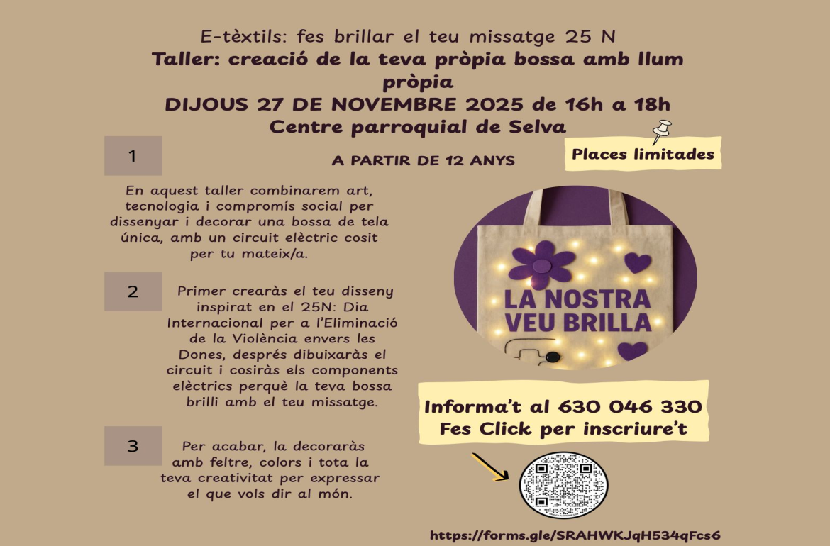 Portada E-tèxtils fes brillar el teu missatge 25 N