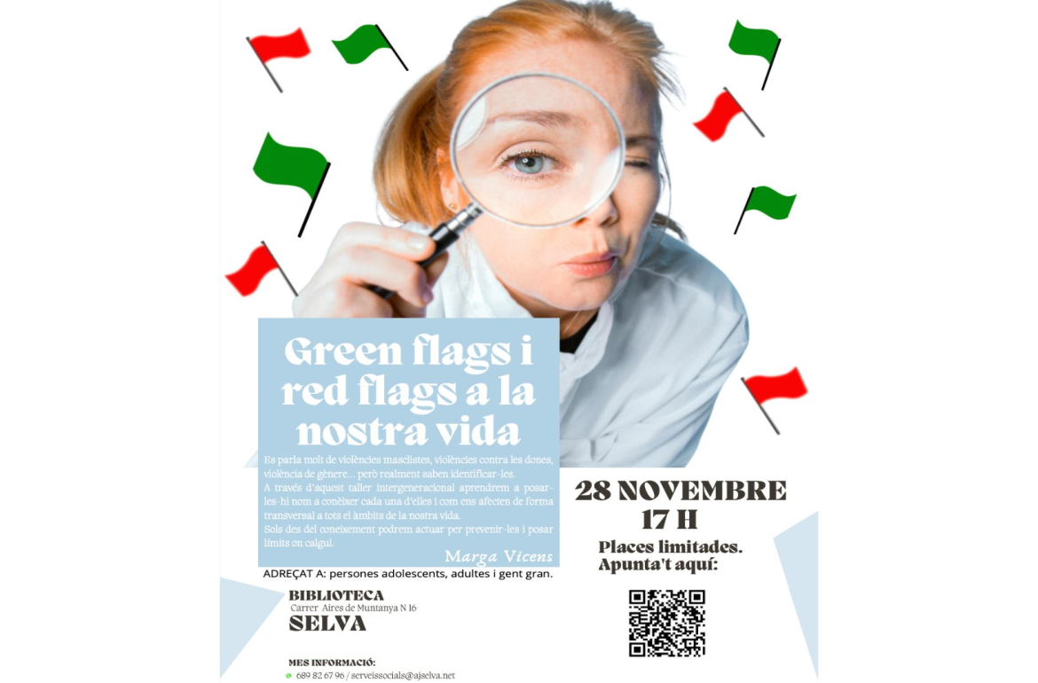 Portada Green flags i red flags a la nostra vida