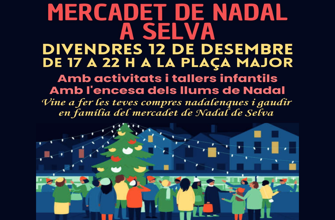 Portada Mercadets de Nadal 2025 a Selva
