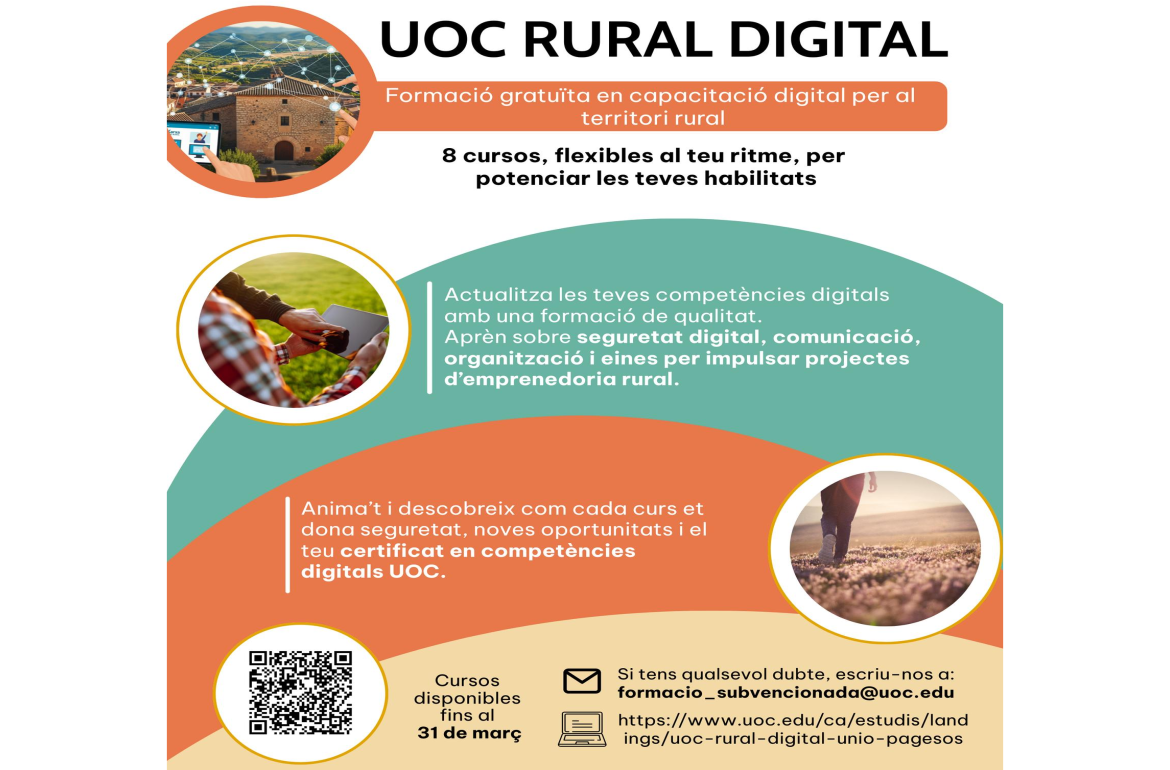 Portada Programa formatiu AGRO Rural Digital