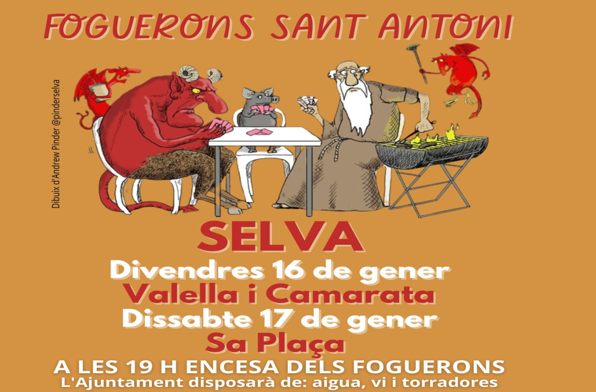 Portada Sant Antoni a Selva 2026