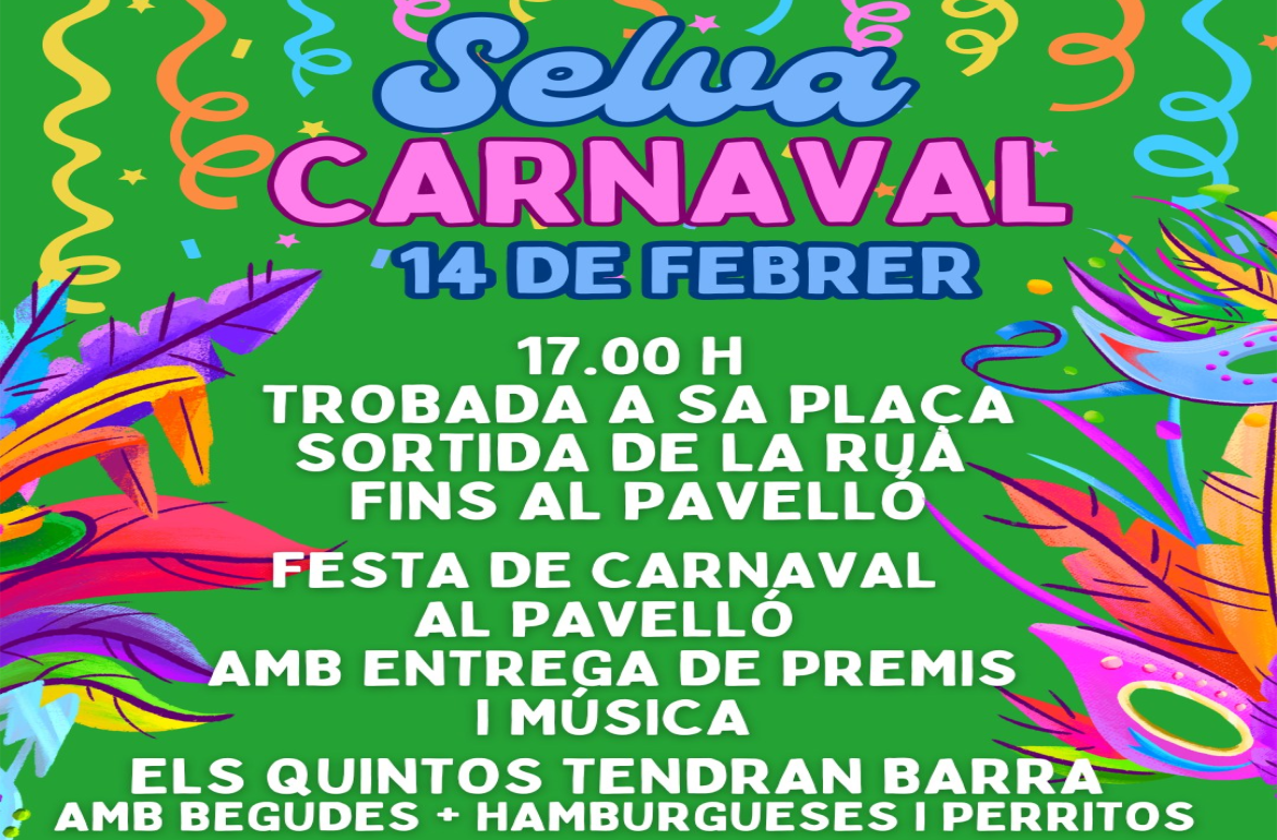 Portada Carnaval a Selva 2026