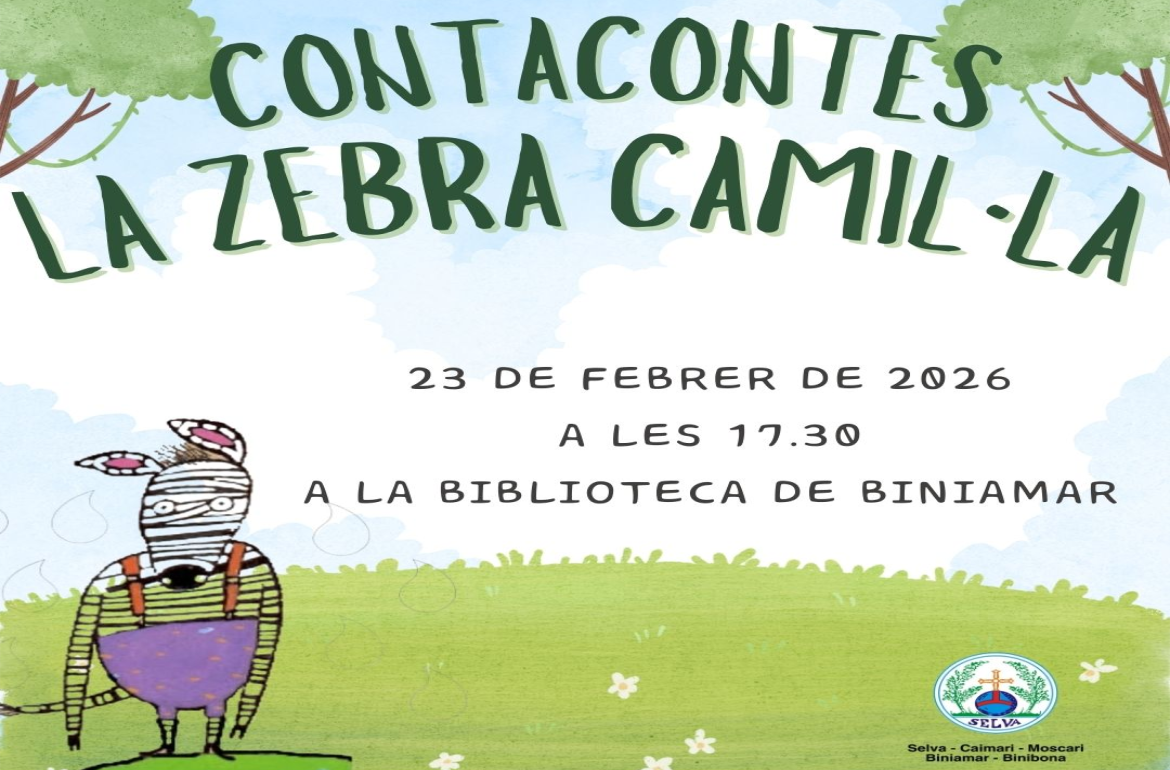 Portada Contacontes La Zebra Camil·la