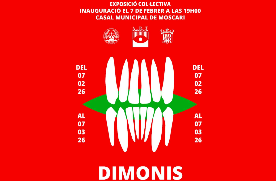 Portada Exposició col·lectiva Dimonis