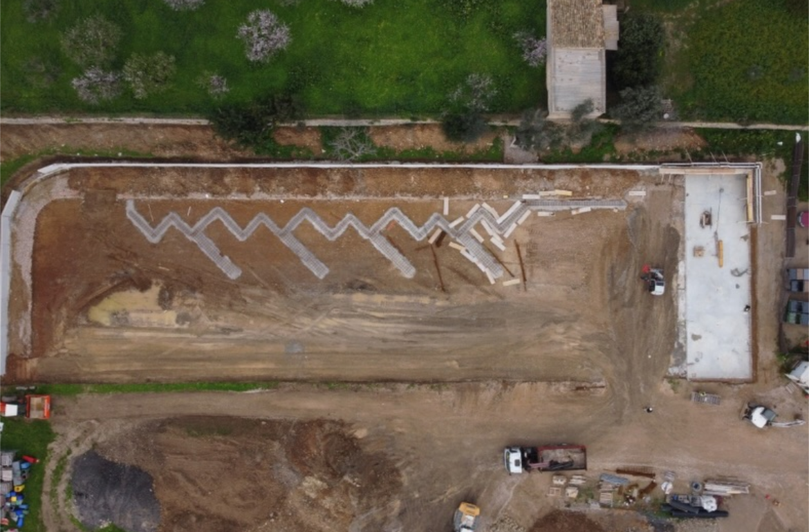 Portada L’Ajuntament de Selva avança en la construcció del nou Punt Verd municipal