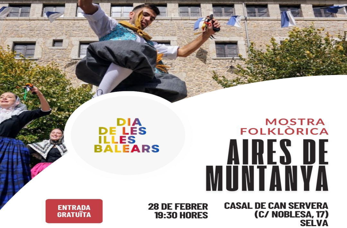 Portada Mostra folklòrica - Aires de Muntanya