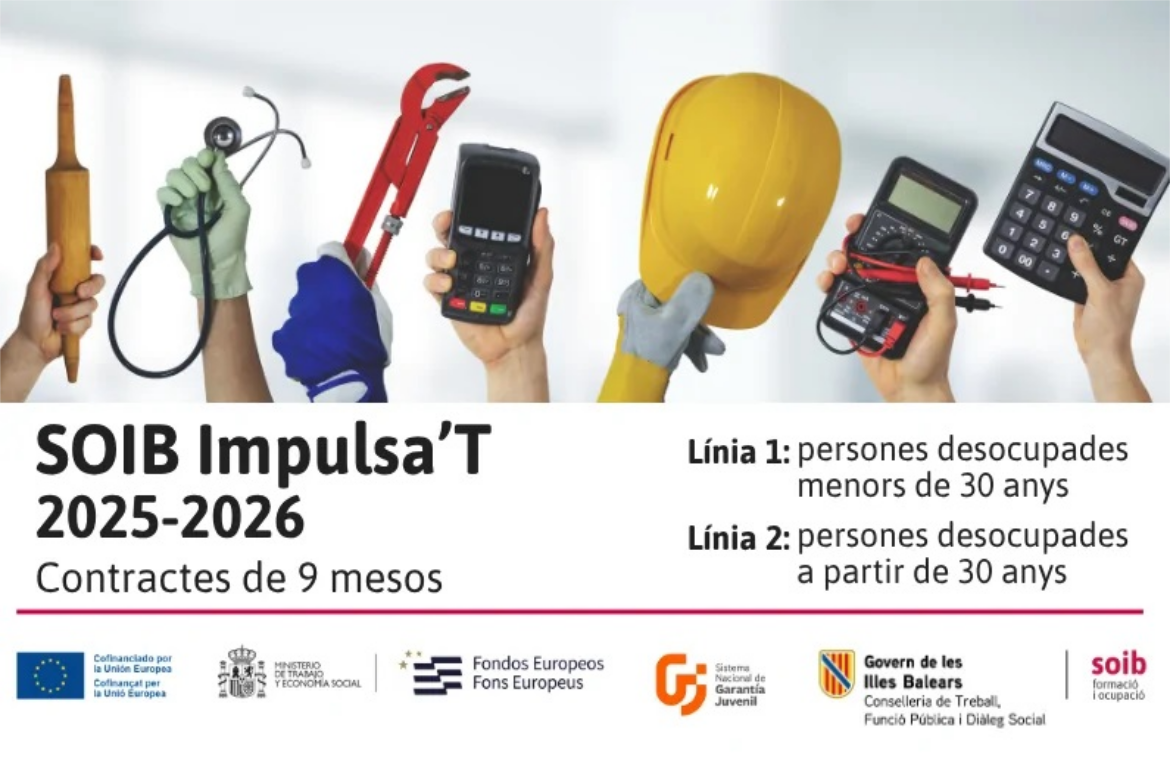 Portada Posada en marxa del programa «SOIB Impulsa’T 2025- 2026»