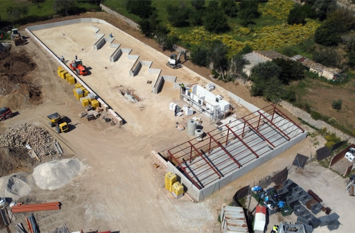 Portada Avancen les obres del nou Parc Verd de Selva