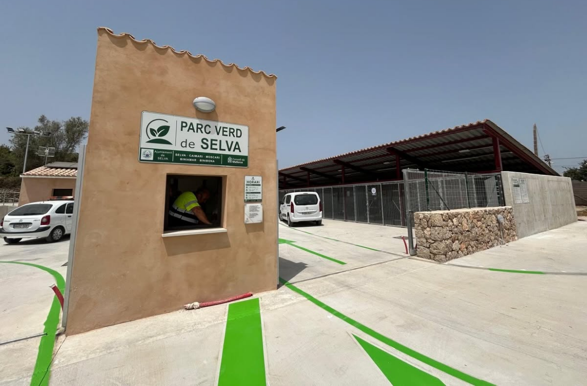 Portada El nou Punt Verd del Municipi de Selva ja està en funcionament