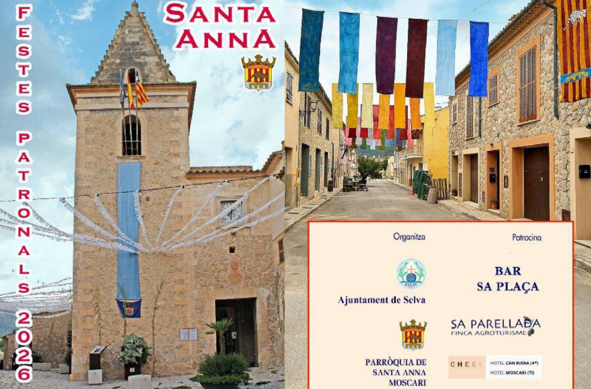 Portada Festes Patronals Santa Anna 2026