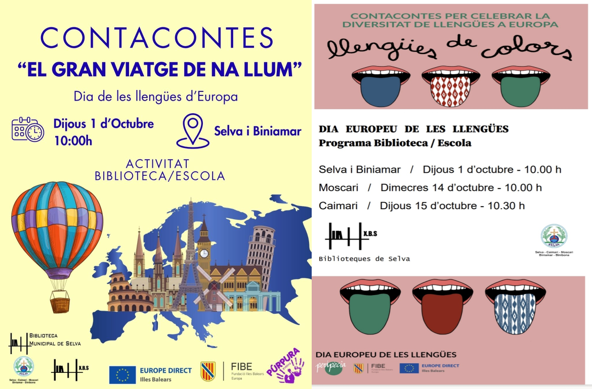 Portada Celebració del Dia Europeu de les Llengües