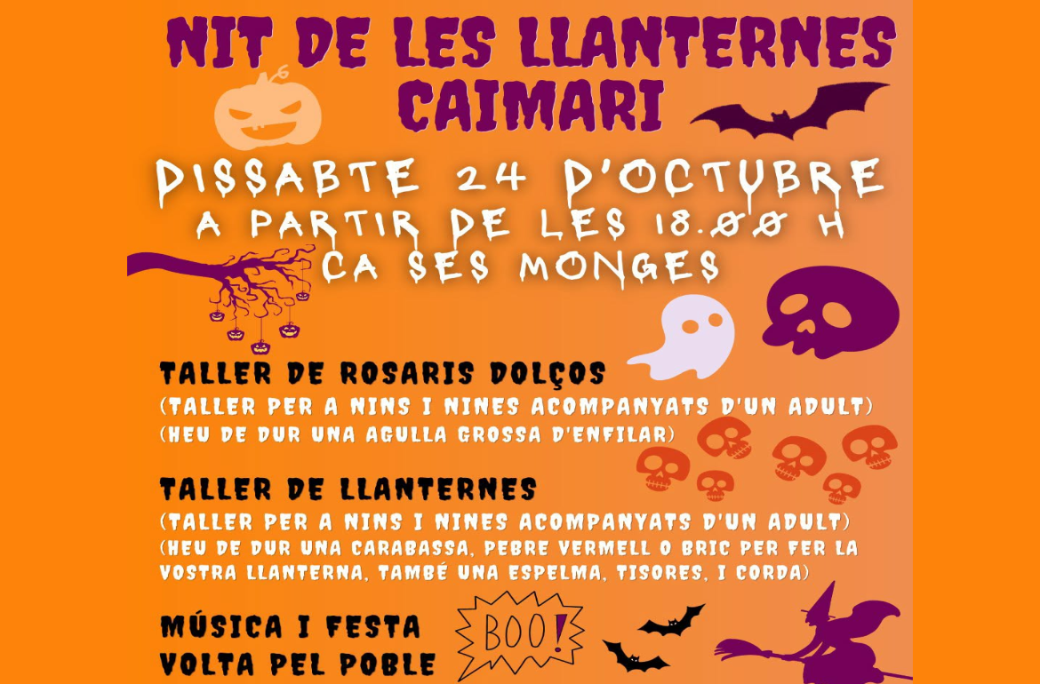 Portada Nit de les llanternes - Caimari