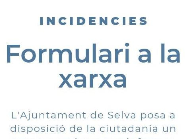Incidències
