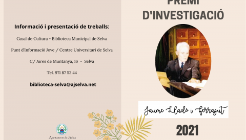Premi d'investigació Jaume Lladó i Ferragut 2021
