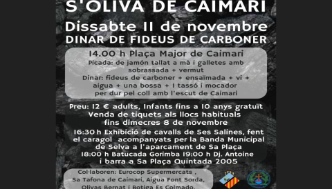 Portada XXVI Fira de s'Oliva de Caimari