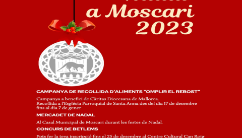 Portada Nadal a Moscari - 2023