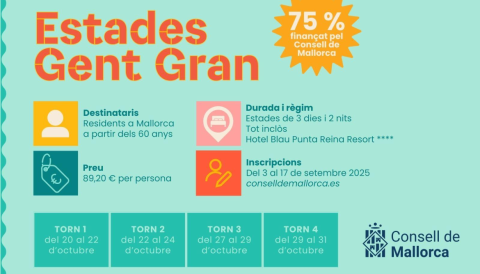 Portada Estades Gent Gran 2025